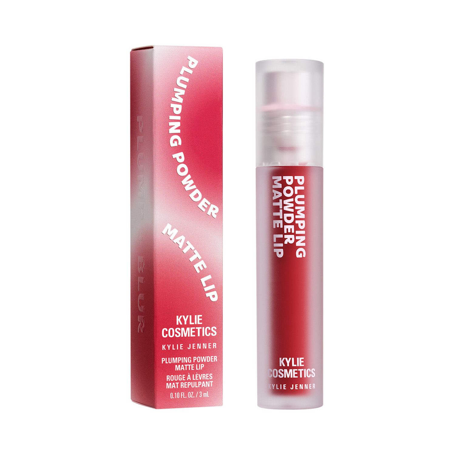 KYLIE PLUMPING POWDER MATTE LIP (LABIAL MATTE EFECTO VOLUMINIZADOR)